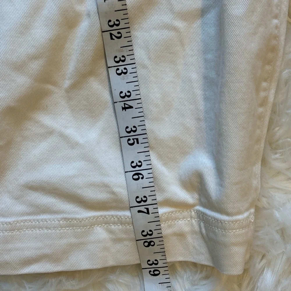 Pilcro cropped wide leg drawstring beige pants - Picture 11 of 11